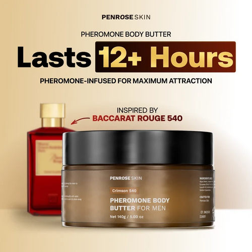 Crimson 540 Pheromone Body Butter, inspired by Baccarat Rouge 540