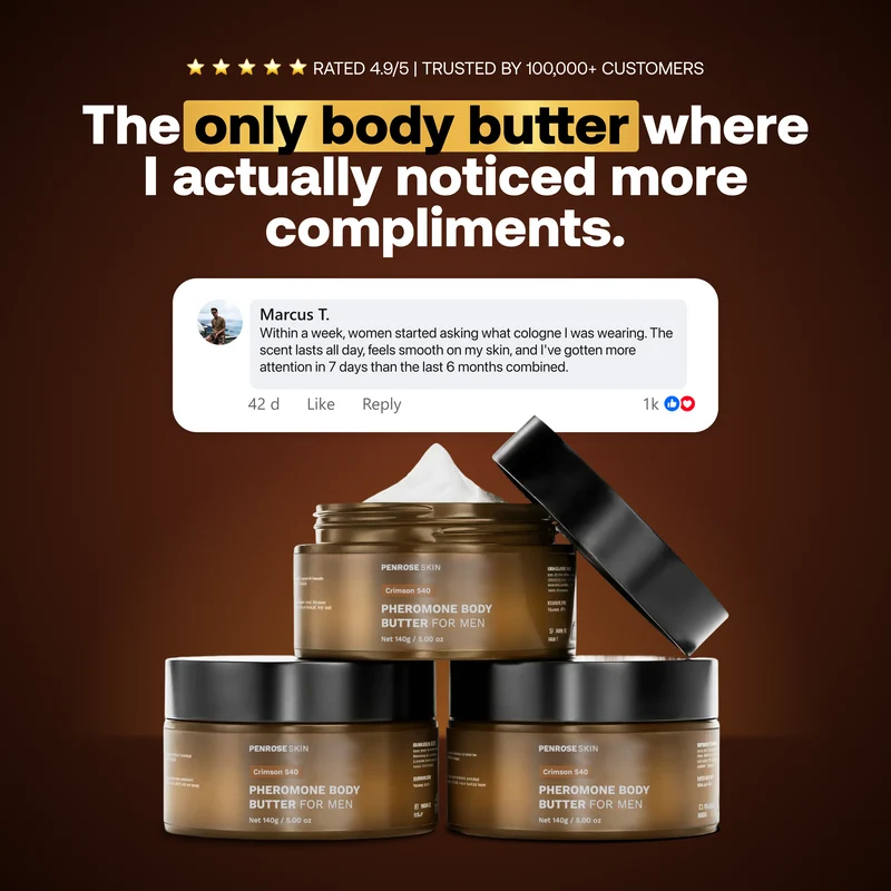 Crimson 540 Pheromone Body Butter